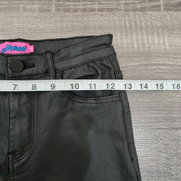 Edikted Womens 5 Pocket Regular Fit Stretch Denim Black Flare Jeans Size Small - Picture 8 of 10